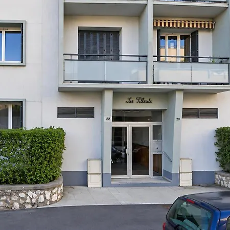 Vue Montagne - T2 Calme - Gare Centre Appartamento *