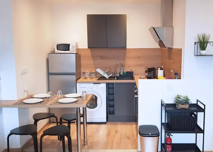 Vue Montagne - Appt Cosy Et Calme - Fibre Apartman